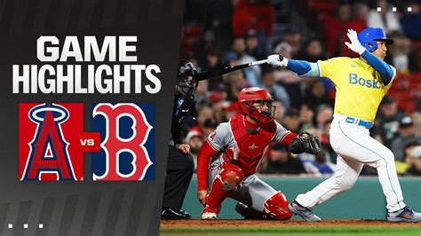 Angels vs. Red Sox Game Highlights (4/12/24) .